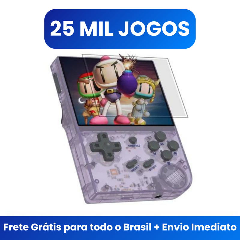 O Melhor Game Retro! R36S -> Com Mais de 10.000 jogos de Brinde + Frete Grátis) + Cupom de Desconto PIX5%