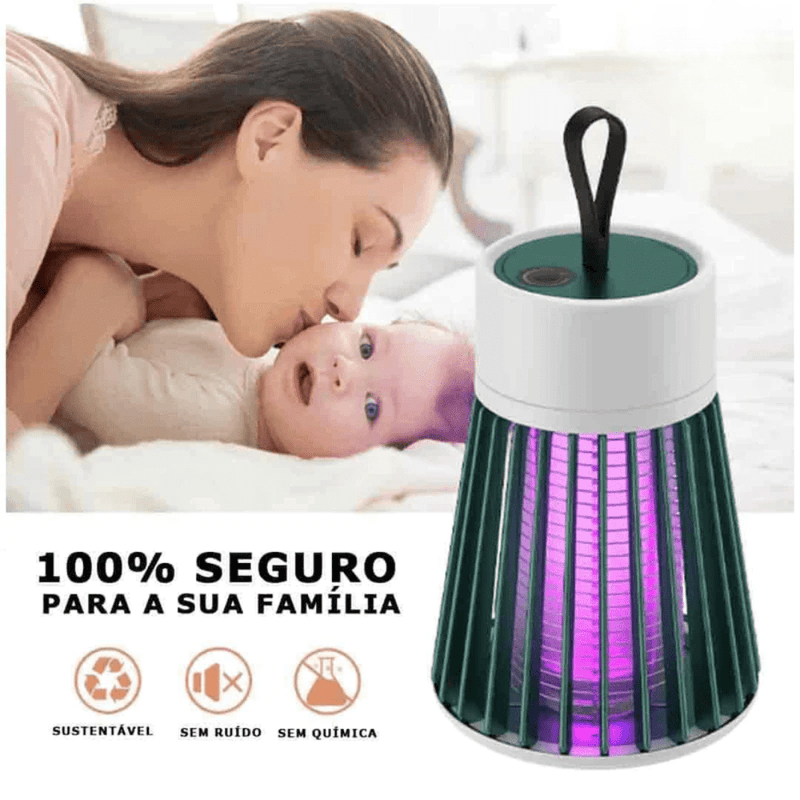 Proteja Sua Família Dos Mosquitos! Chegou a Lâmpada Repelente AntiDengue UV